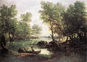 GAINSBOROUGH, Thomas River Landscape dg France oil painting reproduction